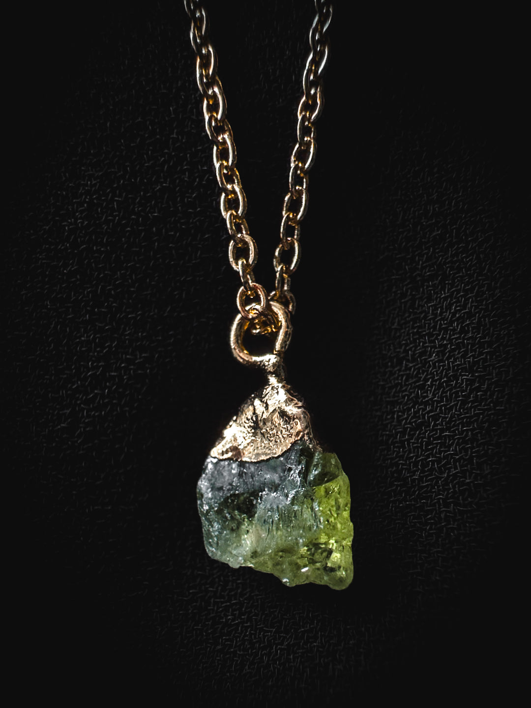 Aurora | Peridot and Gold Necklace
