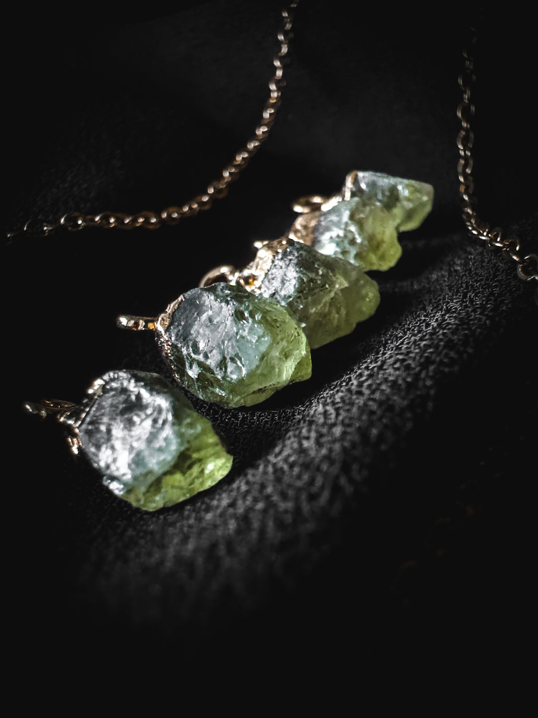 Aurora | Peridot and Gold Necklace